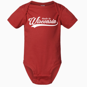 'Made In Wisconsin' Onesie